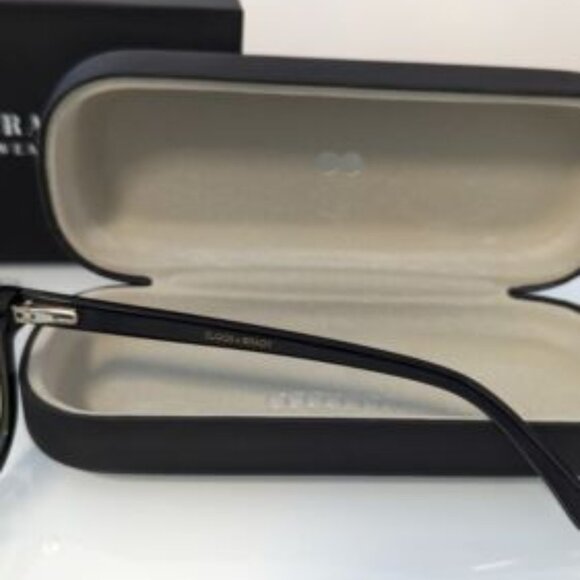 HERMOSA  Christopher Cloos x Tom Brady Blue Light Glasses, Noire NIB - Picture 6 of 6